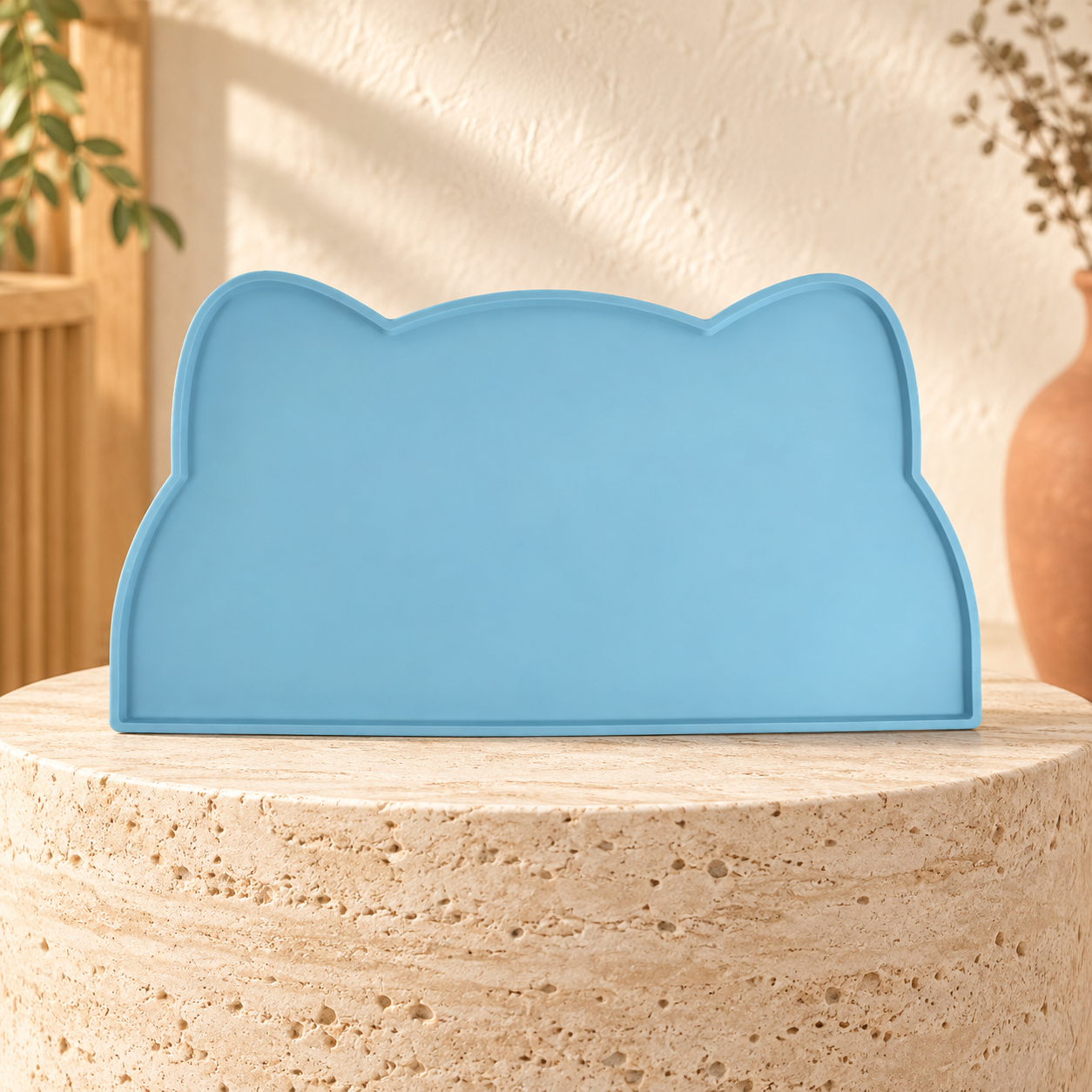 Tapis de gamelle en silicone alimentaire, imperméable