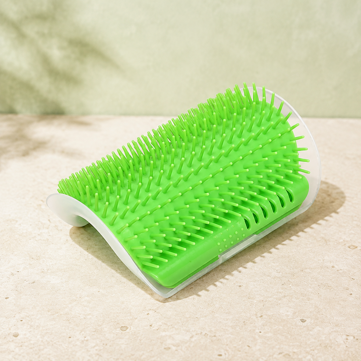 Brosse de massage murale auto-nettoyante pour chat